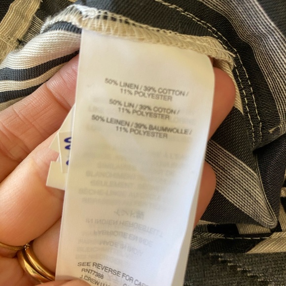 Madewell Striped Linen Shorts - Picture 4 of 4